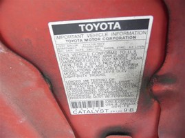 2007 TOYOTA TUNDRA SR5 CREW CAB RED 5.7 AT 4WD TRD OFF ROAD PKG Z20910